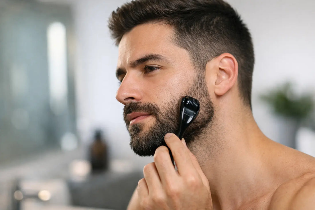 How Often to Derma Roll Beard Growth