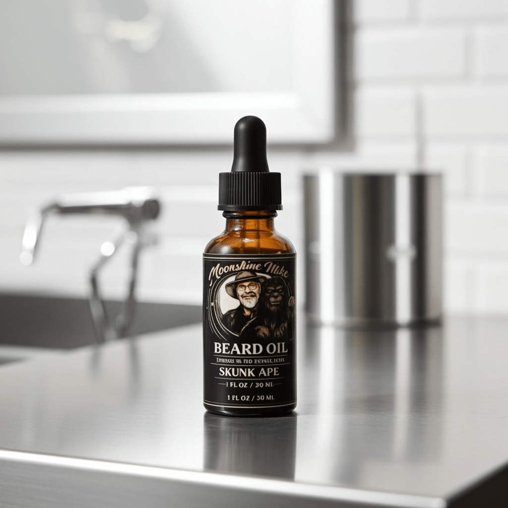 Moonshine Mike's Beard Oil™ Skunk Ape Scent Beard Oil