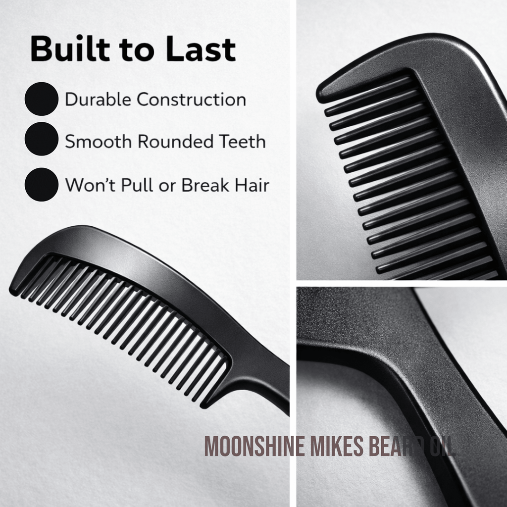 GENTS Mini Mustache Comb – 4.7” Fine Tooth