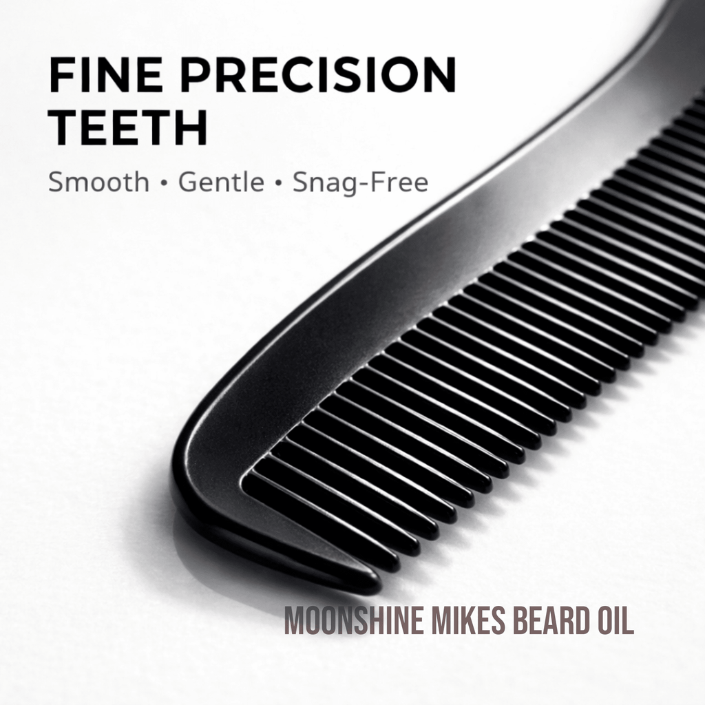 GENTS Mini Mustache Comb – 4.7” Fine Tooth