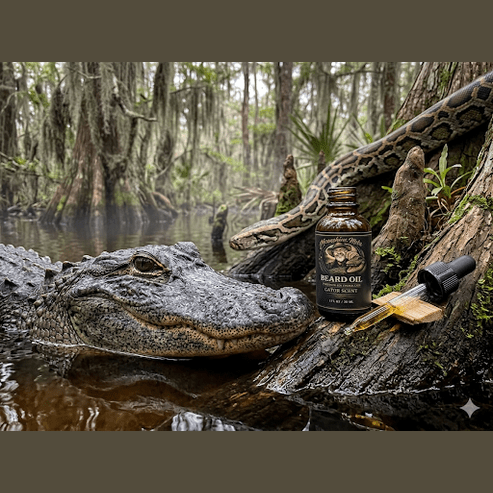 Moonshine Mike's Beard Oil™  Gator Scent Beard Oil (1 fl oz / 30ml)