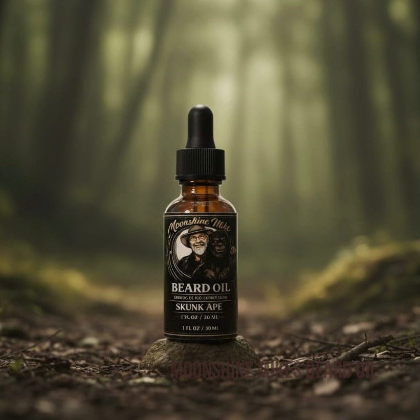 Moonshine Mike's Beard Oil™ Skunk Ape Scent Beard Oil