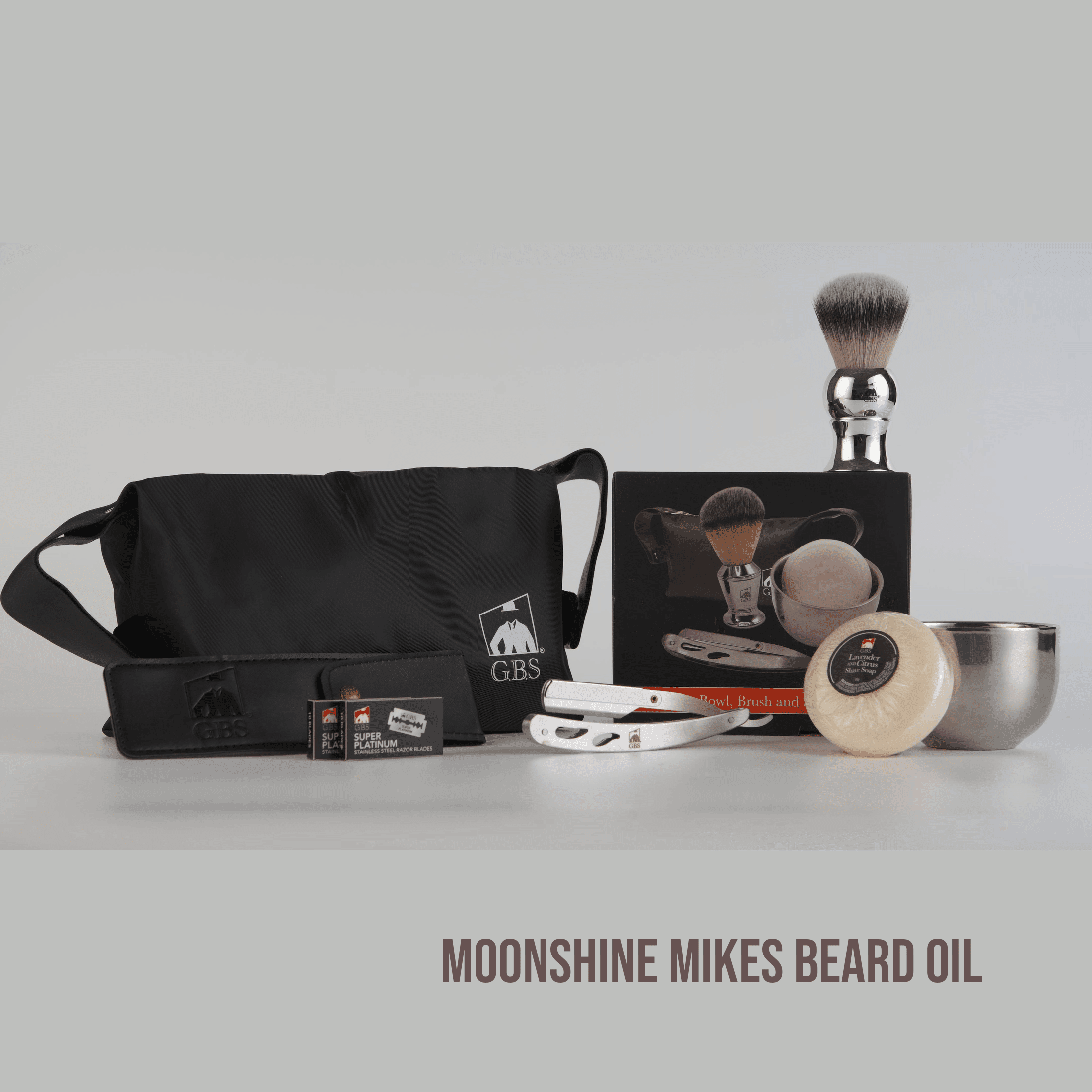 Men's Professional Barber Wet Shaving Set- Interchange