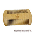GENTS Fine Grooming Products 2 Sided Wooden Beard Comb