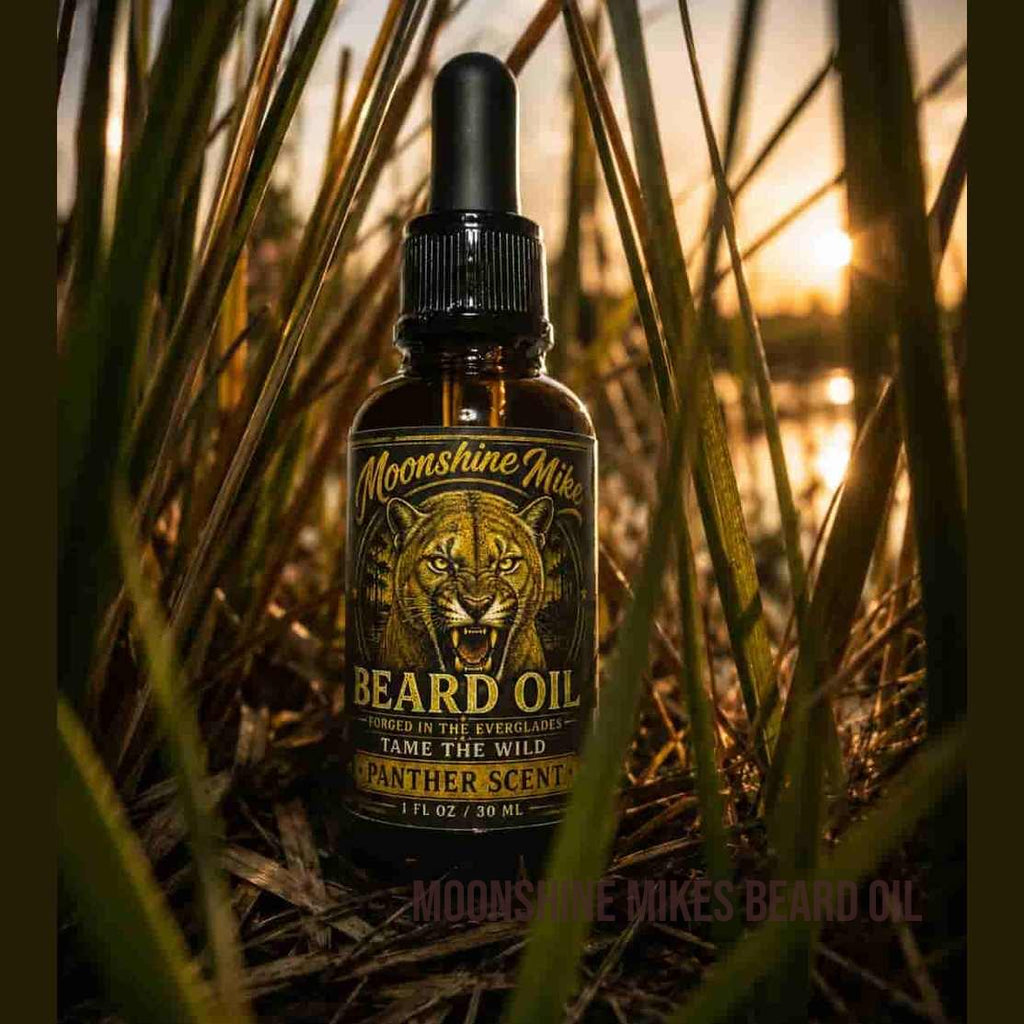 Moonshine Mike's Beard Oil™  Panther Scent Beard Oil (1 fl oz / 30ml)